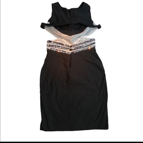 Blondie nites by stacy sklar cut out rhinestone dress‎ - Picture 3 of 6